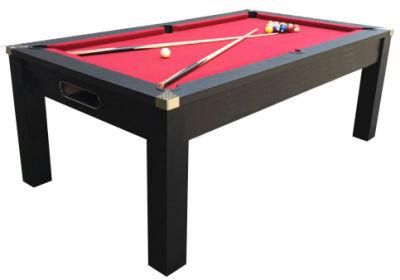 Custom Furniture Black New Modern Billiard Dining Top Pool Table