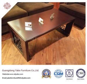 Chinese Hotel Furniture with Wooden Coffee Table (YB-E-21-2)