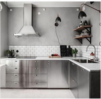 Beautiful Modern Kitchen Cabinets Stainless Steel Outdoor BBQ Kitchen Cabinets