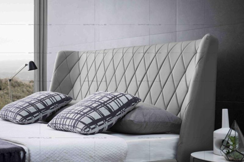 Modern Bedroom Furnitue Beds Velvet Bed Wall Bed King Bed Gc1825