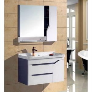 Modern Customized PVC Bathroom Vanity with Wall Mounting