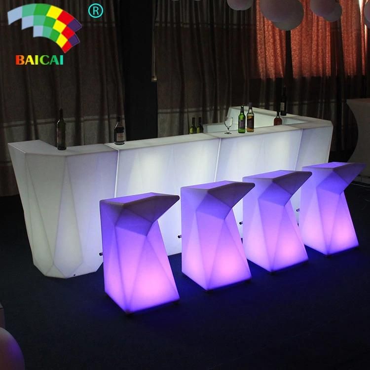 Event Bar Table High Chair Illuminated LED Furniture Dubai