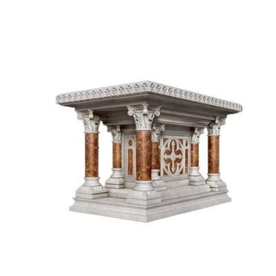 High Quality Modern Handcarved Marble Church Altar Table