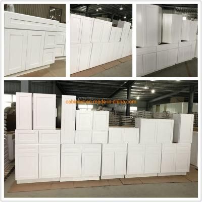 Chinese Factory Manufacture Solid Wood Kitchen Cabinet