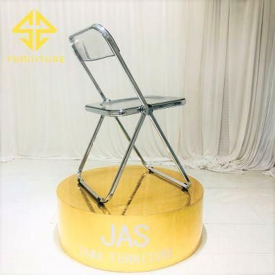 Sawa Modern Folding Stainless Steel Chairs for Event Wedding Use