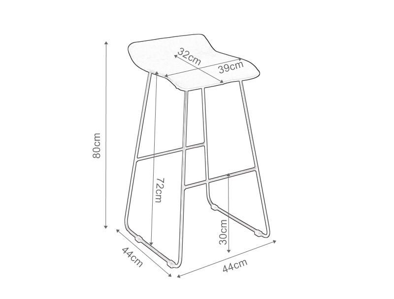 Wholesale Fabric Breakfast High Bar Stools with Footrest Black Metal Legs Modern Restaurant Home Makeup Office Seat Chair