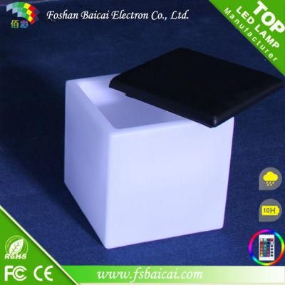 Glowing Table LED Furniture LED Cube Chair