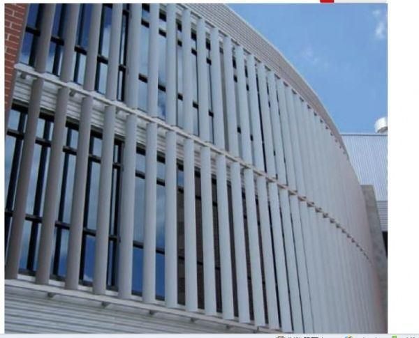 High Quality 100 mm Aluminium Fireproof Louver/Blind