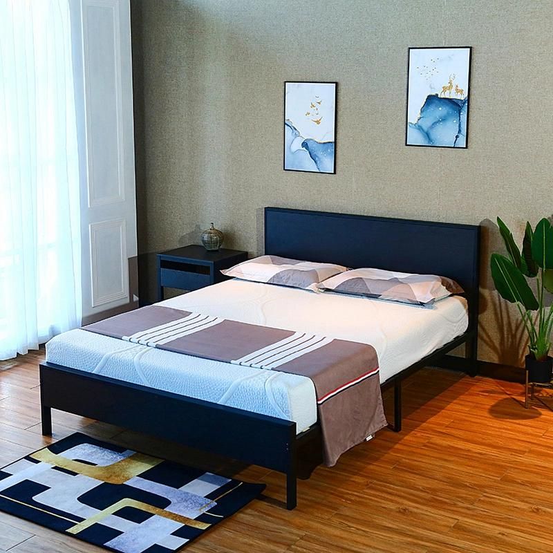 High Quality Modern Simple Bed Designs Fashion Wood Bed