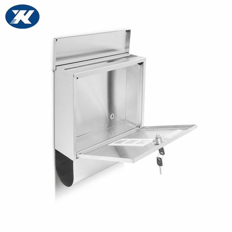 Apartment Outdoor Wall Mounted Stainless Steel Letterbox Mailbox