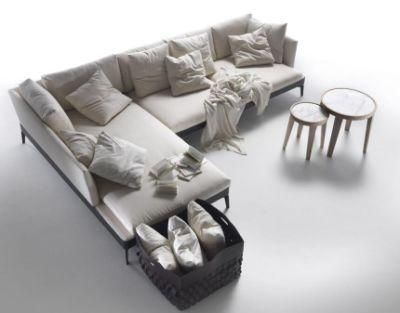 New Design Modern Sofa / Smaller Size with Fabric and Leather
