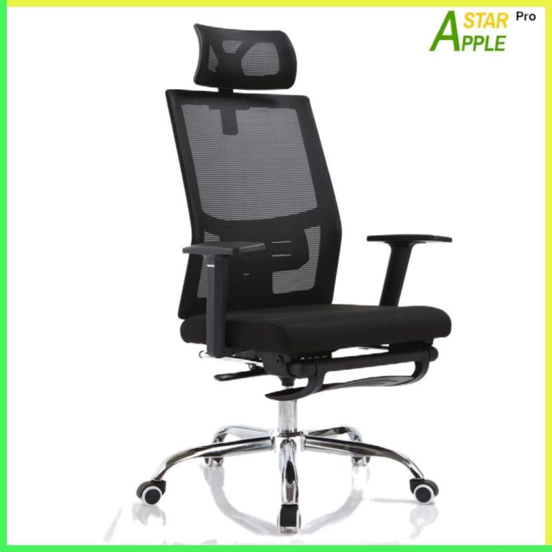 Home Office Furniture Plastic Gaming Chair with Leg Rest Support