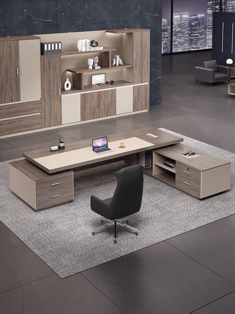 Commercial Office Furniture Wholesale Modern High-End Elegant Manager CEO Office Desk