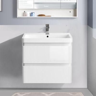 Bathroom Basin Vanity Unit Storage Tall Furniture Toilet Wc Cabinet Gloss White