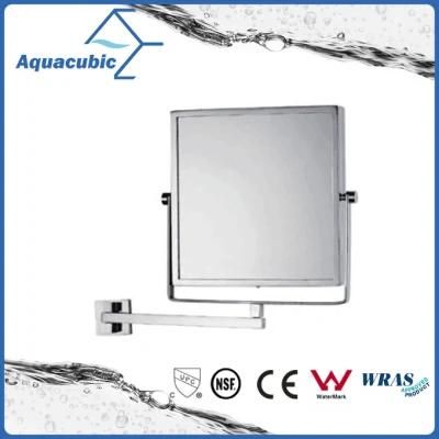 Wall-Mounted Brass Square Bathroom Mirror (AA6022)