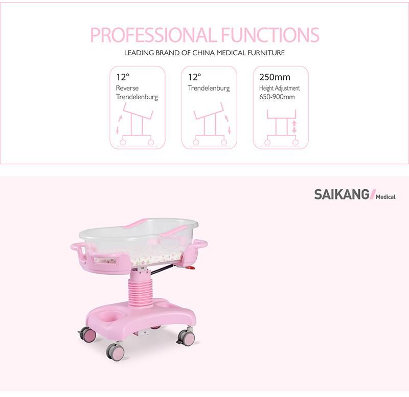 X01-1 ABS Hospital Infant Newborn Baby Bed Crib