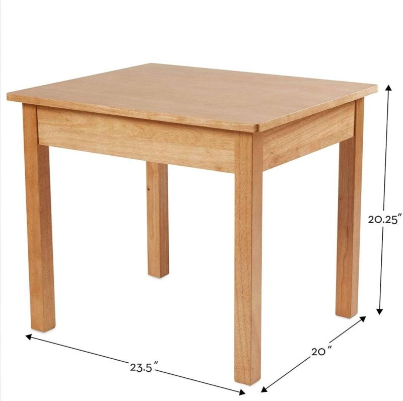 Kids Furniture Wooden School Furniture Children Table & 4 Chairs