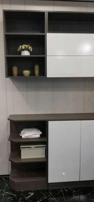 Wardrobe, Kitchen Cabinet, Vanity and Storage Cabinet, Melamine PVC Pet Acrylic High Gloosy Finish