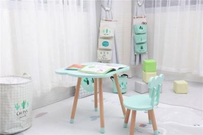 European Kids Table and Chair Set Cartoon Little Bear Shape Design Child Furniture