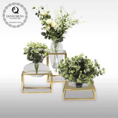 Modern Furniture China Wholesale Stainless Steel Flower Stand for Home Decor