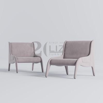 2022 Latest Contemporary Design Simple Nordic Living Room European Free Combination Fabric Chair