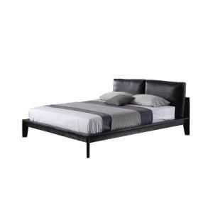 European Modern Design Home Bedroom Furniture Wooden Frame King Size Bed