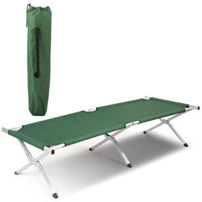 Foldable Cot Bed Folding Camping Bed Beach Bed Chair