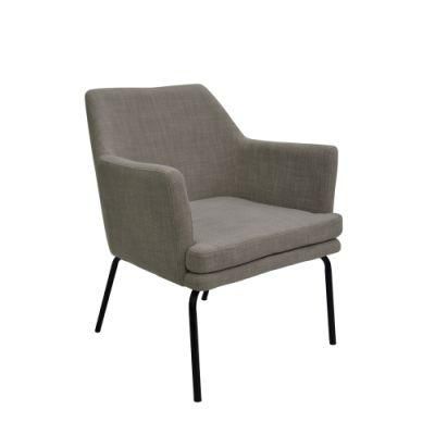 Luxury European Custom Modern Design Fabric Single Chaise Lounge Leisure Living Room Chairs