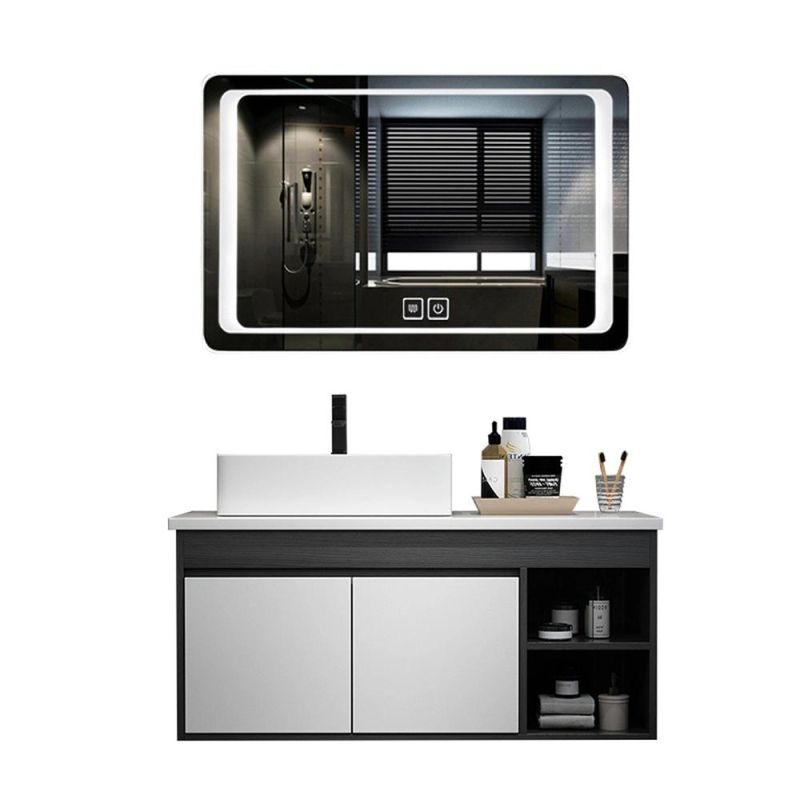 Bathroom Furniture New Classic Furniture Bathroom Vanities LED Mirror Cabinet