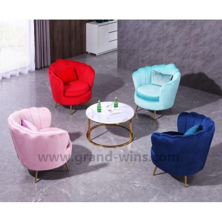 Modern Used Hotel Furniture Living Room Italian Style Fabric Sofa