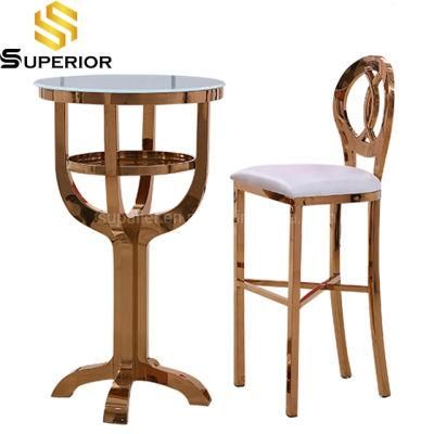 Luxury Used American Outdoor Metal Bar Stools for Wedding