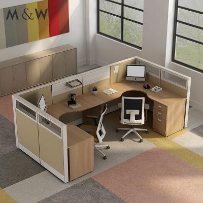 Morden Style Partition Fabric Office Desk Cubicle Low Screen Office Furniture