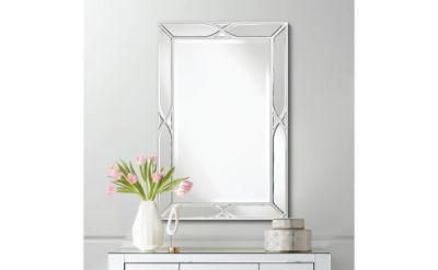 Fashion Sanitary Ware Unique Design Home Decoration High Standard Bathroom Furniture Frameless Mirror