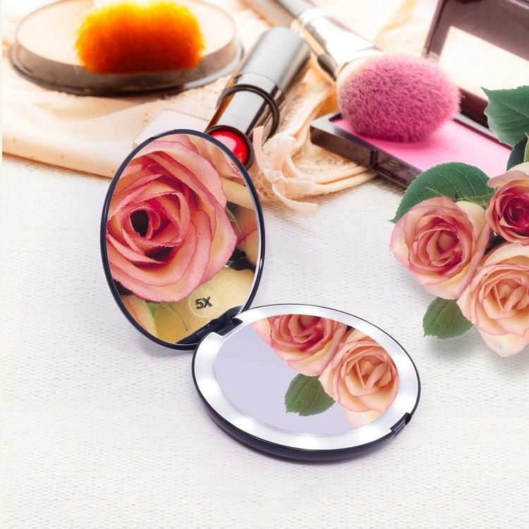 Wholesale LED Smart Pocket Magnifying Mirror