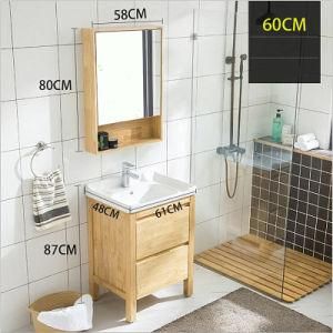 Hot Selling Solid Wood Modern Bathroom Vanity Cabinet Sr-109
