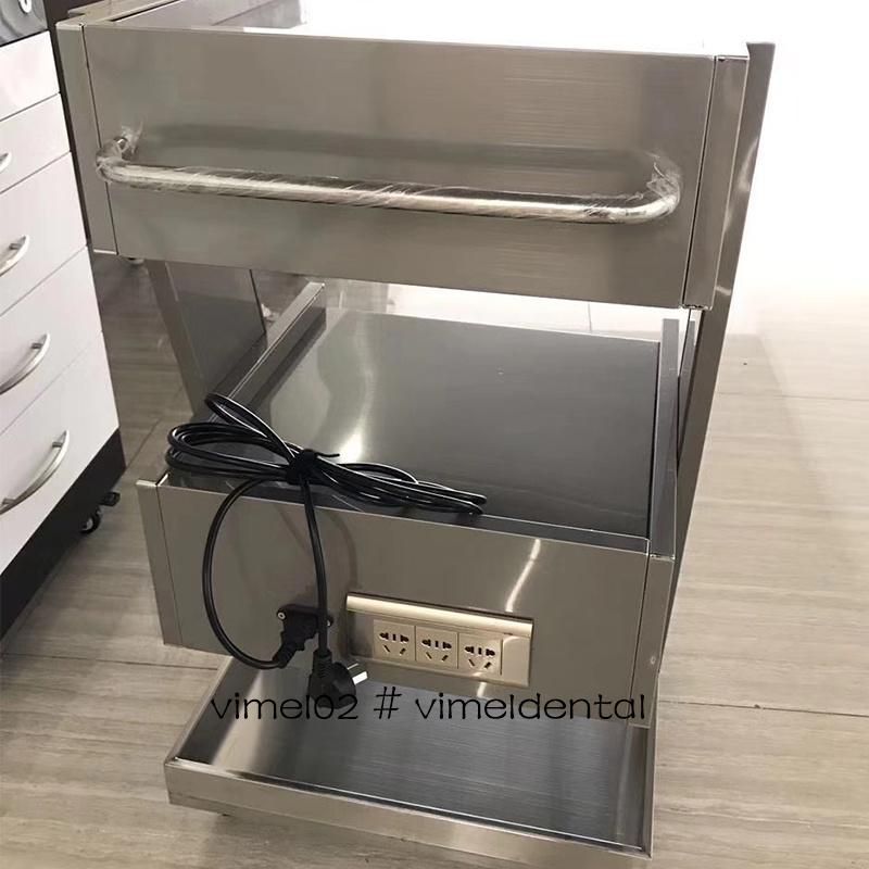 Mobile Stainless Steel Dental Cabinet Modern Medical Hospital Clinic Furniture