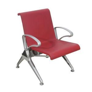 China Modern Furniture Manufacturer of Metal Guest Chair Banquet Chair with PU Cushion