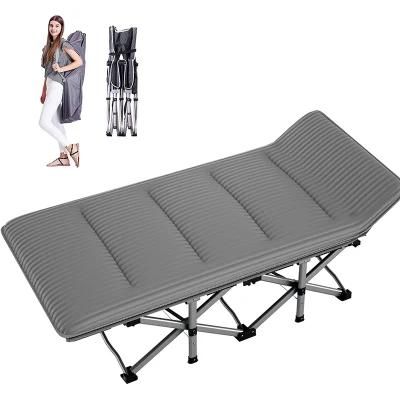 Stainless Steel Camping Folding Bed for Outdoor Camping Hiking Travelling