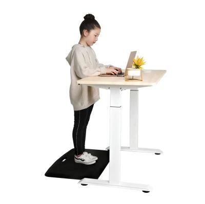 Adjustable Height Office Table Electric Sit to Stand Desk with Removable Single Motor