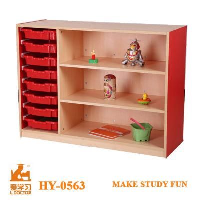 Plastic Kids Furniture/Children Toys Storage Cabinet
