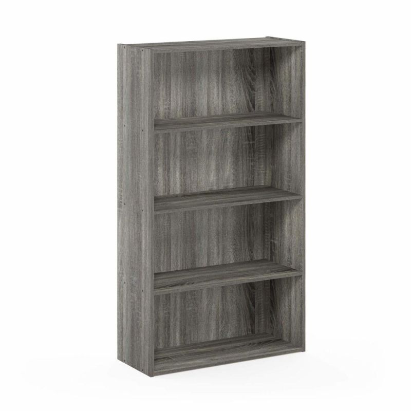 4-Tier Bookcase / Bookshelf / Storage Shelves, Espresso