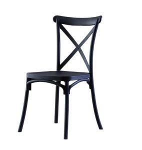 Factory Direct Wholesale Modern Room Furniture Stacking Chairs Garden Full Plastic Chair for Dining