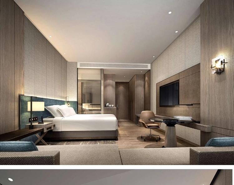 Custom Made Modern Room Set Furnishings Luxury Hotel Bedroom Furniture for Hospitality Resort Villa Apartment Made in China
