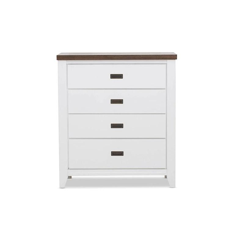 Modern Design Home Furniture 4 Drawer Chest for Bedroom Storage