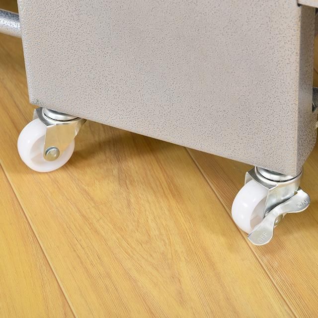 Bedroom Furniture Single Person Folding Bed with Locked Wheels