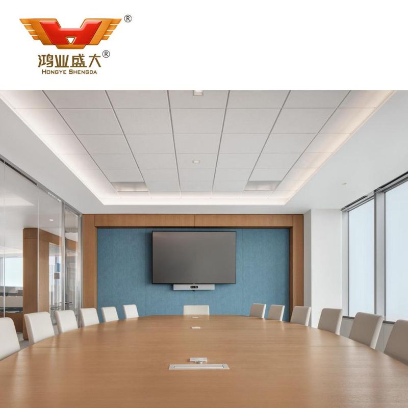 Elegant White Conference Room Office Training Table Office Furniture