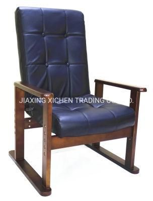 Black Leather Home Office Furniture Arm Chair