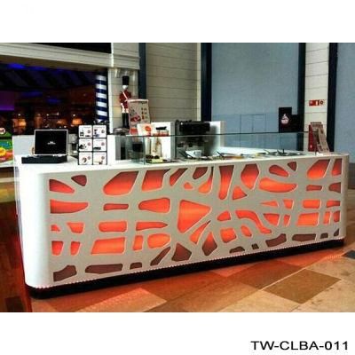 Top Customized Design Modern White Luxury Wine Bar Counter (TW-018)