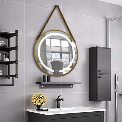 Jinghu Popular Model Wall Mounting Bathroom LED Makeup Furniture Mirror