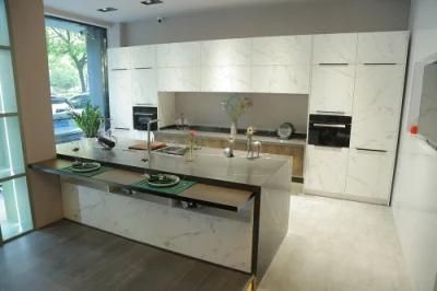 Customized High Gloss Luxury Design Practical Melamine Kitchen Cabinet Furniture